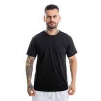 Camiseta Masculina Lisa Básica Casual Algodão Gola Redonda