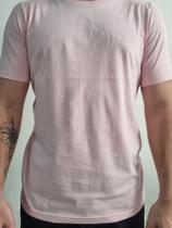Camiseta Masculina Lisa Básica Plus Size Gola Redonda/Careca