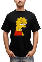 Camiseta Masculina Lisa The Simpsons