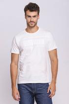 Camiseta Masculina Logo Texturizada Polo Wear Off White