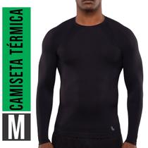 Camiseta Masculina Lupo Manga Longa Térmico Com Compressão Fitness