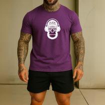 Camiseta Masculina Macaco Estiloso Fone Ref244 Camisa Básica Algodão Estampada