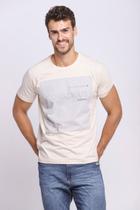 Camiseta Masculina Malha Com Estampa Polo Wear Off White