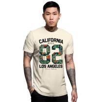 Camiseta Masculina Manfinity California 82 100% Algodão - DIVERSE