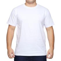 Camiseta Masculina Manga Curta Basica Algodão Linha Premium Tradicional Lisa Gola Redonda