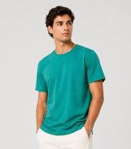 Camiseta Masculina Manga Curta Básica Select Verde Camiseta Masculina Manga Curta Básica Select Verde