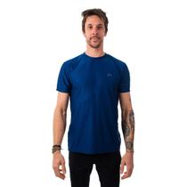 Camiseta Masculina Manga Curta Dry Cool Azul - Conquista Camiseta Masculina Manga Curta Dry Cool Azul - Conquista