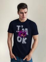 Camiseta Masculina Manga Curta Em Algodão Im Ok Camiseta Masculina Manga Curta Em Algodão Im Ok