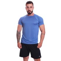 Camiseta Masculina Manga Curta Good Look Dry Fit Proteção Solar UV Fitness Academia Treino Camisa Confortável