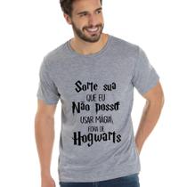 Camiseta masculina manga curta - HP (Enviar tamanho no campo de mensagem após a compra)