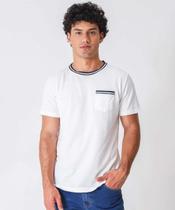 Camiseta Masculina Manga Curta Marisa Off White-86048 Camiseta Masculina Manga Curta Marisa Off White-86048