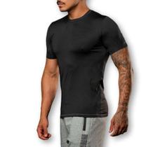 Camiseta masculina manga curta proteção solar Uv+50 moda casual