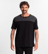 Camiseta Masculina Manga Curta Select Preto