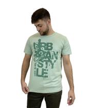 Camiseta Masculina Manga Curta - Urban Verde