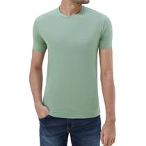 camiseta masculina manga curta verde claro ogochi