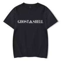 Camiseta Masculina Mangá Ghost In The Shell Camiseta Masculina Mangá Ghost In The Shell