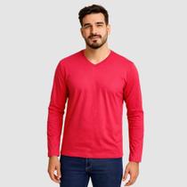 Camiseta Masculina Manga Longa Básica Kohmar Camiseta Masculina Manga Longa Básica Kohmar