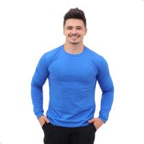 Camiseta Masculina Manga Longa Techamalhas Meia estação basica Camiseta Masculina Manga Longa Techamalhas Meia estação basica