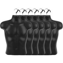 Camiseta masculina Mannequin Torso Lallisa, pacote com 6 unidades, com display preto Camiseta masculina Mannequin Torso Lallisa, pacote com 6 unidades, com display preto