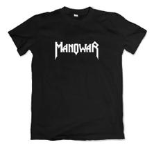 Camiseta Masculina Manowar Frase Banda Heavy Metal Camiseta Masculina Manowar Frase Banda Heavy Metal
