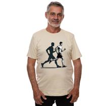 Camiseta Masculina Maratona Corrida Correr Caminhada Caminhar Atletismo Competição