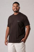 Camiseta Masculina Maresia SIlk Plus Signature Café 3583 Cor:MarromTamanho:G3