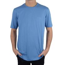 Camiseta Masculina MC Pierre Cardin Azul - 40142