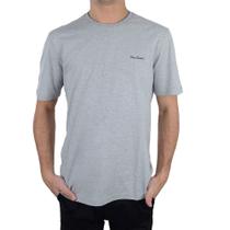 Camiseta Masculina MC Pierre Cardin Cinza Mescla - 40142