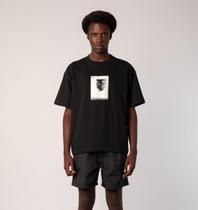 Camiseta Masculina Mcd Box Fit Cut Black 2605 Camiseta Masculina Mcd Box Fit Cut Black 2605