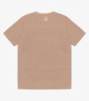 Camiseta Masculina Meia Malha Diametro Marrom