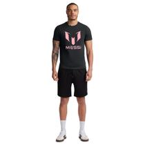 Camiseta masculina Messi, estilo de vida, estampada, camiseta de algodão