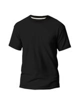 Camiseta Masculina Moderna 100% Algodão Básica Caimento Perfeito