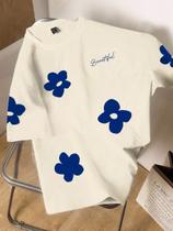 Camiseta Masculina Moderna Estampada Basico Tears Streetwear