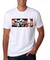 Camiseta Masculina Monstros Halloween Camisa Dia Das Bruxas - DTF Novidade