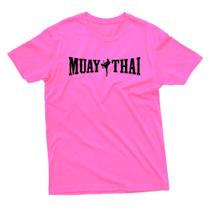 Camiseta Masculina Muay Thai 100% Algoão