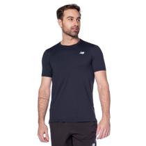 Camiseta Masculina New Balance Essential Esportiva Preto Camiseta Masculina New Balance Essential Esportiva Preto
