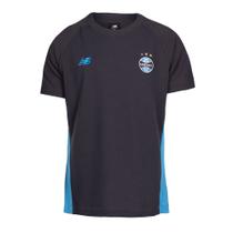 Camiseta Masculina New Balance Grêmio Viagem 2026 Cinza Escuro Camiseta Masculina New Balance Grêmio Viagem 2026 Cinza Escuro