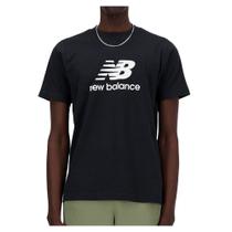 Camiseta Masculina New Balance MC Essentials Preta - MT1415