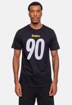 Camiseta Masculina NFL Player T.J Watt Preta Camiseta Masculina NFL Player T.J Watt Preta