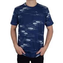 Camiseta Masculina Nicoboco MC Slim Fit fish Marinho - 24884 Camiseta Masculina Nicoboco MC Slim Fit fish Marinho - 24884