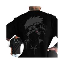 Camiseta Masculina Obito Uchiha Naruto Anime De Verão Em Algodão Y2K Harajuku Casual Manga Curta