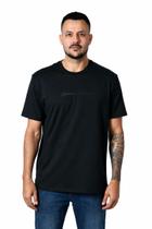 Camiseta Masculina Oceano Malha Poa Relevo 103407 Cor:PretoTamanho:P Camiseta Masculina Oceano Malha Poa Relevo 103407 Cor:PretoTamanho:P