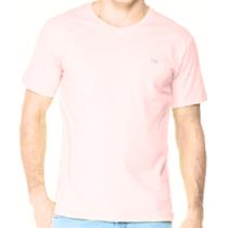 Camiseta Masculina Ogochi Básica Rosa Claro