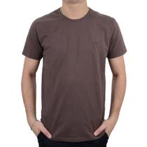 Camiseta Masculina Ogochi MC Essencial Slim Marrom - 0064900 Camiseta Masculina Ogochi MC Essencial Slim Marrom - 0064900