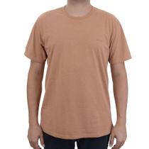 Camiseta Masculina Ogochi Slim Marrom Ferrugem - 0064