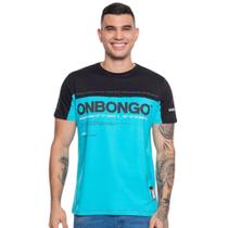 Camiseta Masculina Onbongo Especial Fallen Azul Turquesa ON115
