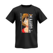 Camiseta Masculina One Piece Monkey 100% Algodão Camisa Cores - Carferre
