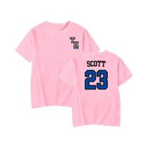 Camiseta Masculina One Tree Hill Nathan Scott 23 Com Estampa Frontal E Traseira Da Carolina Do Norte Camiseta Masculina One Tree Hill Nathan Scott 23 Com Estampa Frontal E Traseira Da Carolina Do Norte