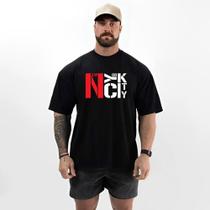 Camiseta Masculina Over Estilo Fitness Conforto Academia