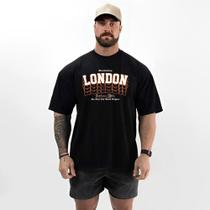 Camiseta Masculina Over Fitness Academia Estilo Algodão